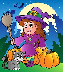 Image showing Halloween character scene 4