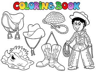 Image showing Coloring book country collection