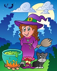 Image showing Halloween character scene 1