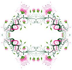 Image showing Flower frame