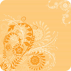 Image showing Background flower, elements for design, vector