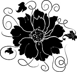 Image showing Element for design, flower, illustration