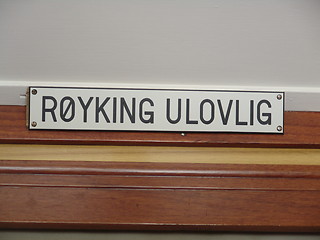 Image showing Røyking ulovlig