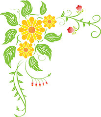 Image showing Background flower