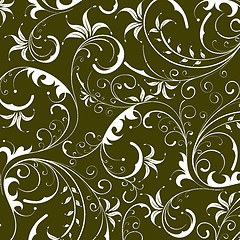 Image showing Abstract floral pattern