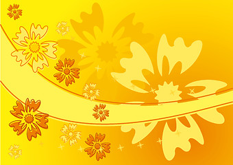 Image showing Background flower