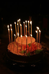 Image showing Birthday cake