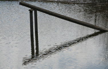 Image showing Bridge over the water