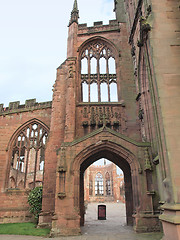 Image showing Coventry Cathedral ruins