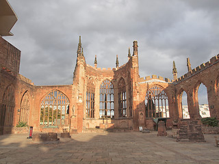 Image showing Coventry Cathedral ruins