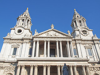 Image showing St Paul Cathedral, London