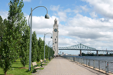 Image showing Glimpse of Montreal