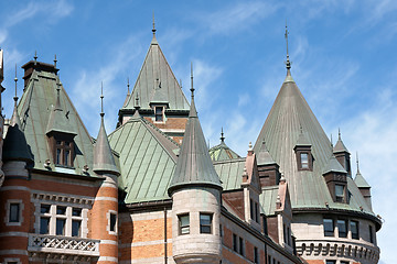 Image showing Chateau Frontenac in Quebec City