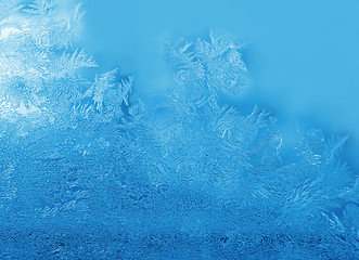 Image showing frozen glass