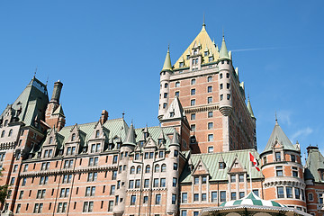Image showing Chateau Frontenac in Quebec City
