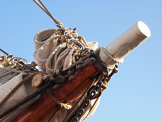 Image showing Sailing Ship Front 