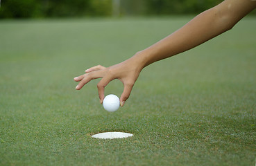 Image showing Hole-in-one