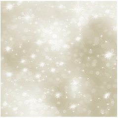 Image showing Christmas background with white snowflakes. EPS 8