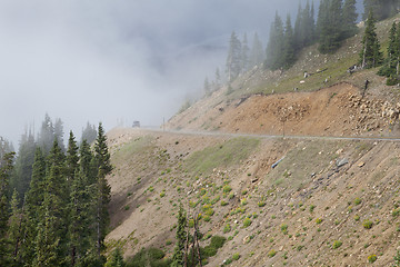 Image showing mountain driving in Colorado