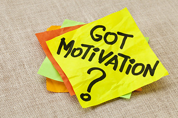 Image showing Got motivation question