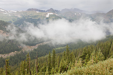 Image showing Rocky Mountains valley