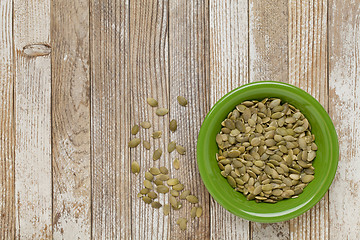 Image showing pumpkin seeds