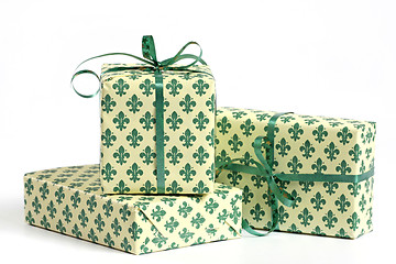 Image showing gift boxes