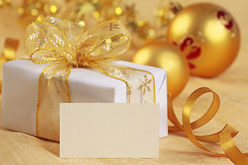 Image showing christmas gift