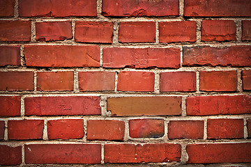 Image showing old brick wall