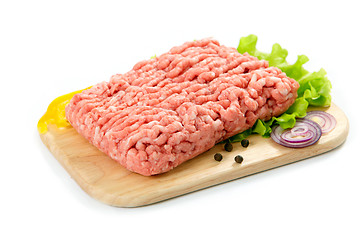 Image showing raw minced meat