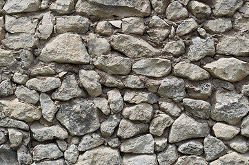 Image showing texture of ancient stone wall