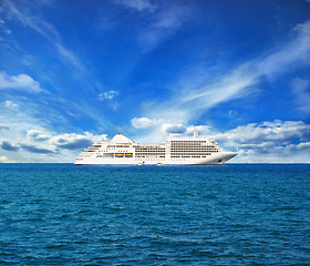 Image showing ship on the horizon