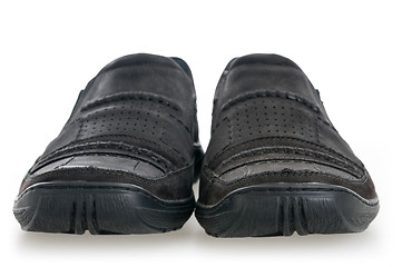 Image showing Men's walking shoes nubuck 