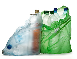 Image showing simple plastic bottles