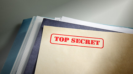 Image showing Top secret