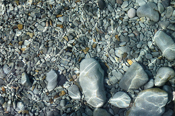 Image showing pebbles are a background