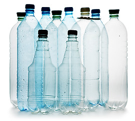 Image showing simple plastic bottles