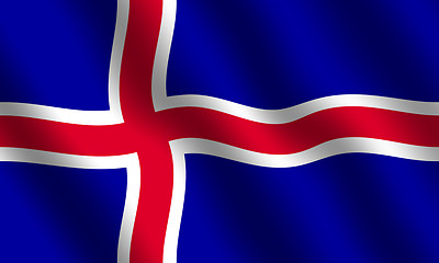 Image showing Icelandic flag