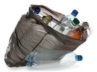 Image showing simple plastic bottles