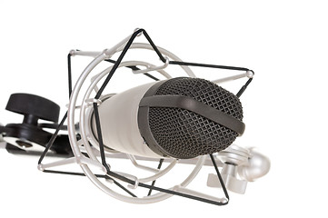 Image showing vintage microphone