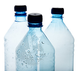 Image showing simple plastic bottles