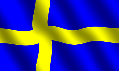 Image showing Swedish flag