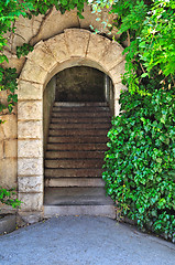 Image showing Old garden gate