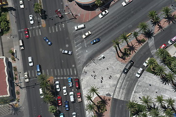 Image showing Las Vegas traffic