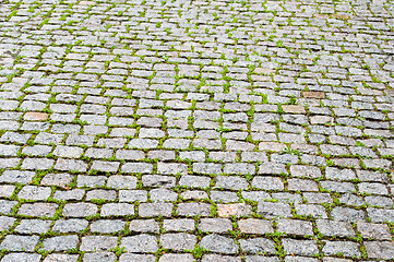 Image showing cobble stone pavers 