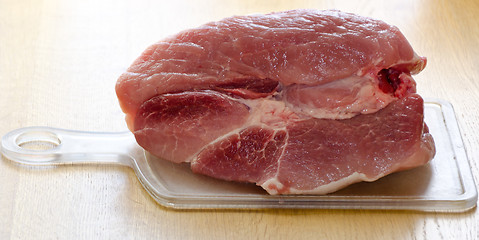 Image showing fresh pork (meat) 