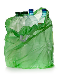 Image showing simple plastic bottles