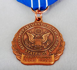 Image showing Meritorious honor award