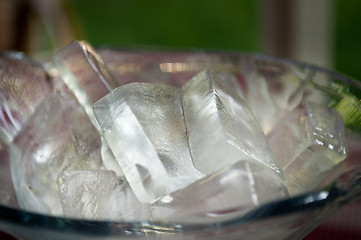 Image showing transparent blocks of ice