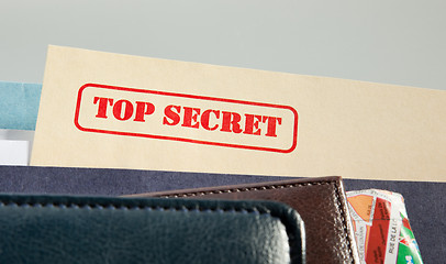 Image showing Top secret